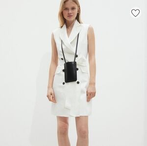 Linen Blazer Dress